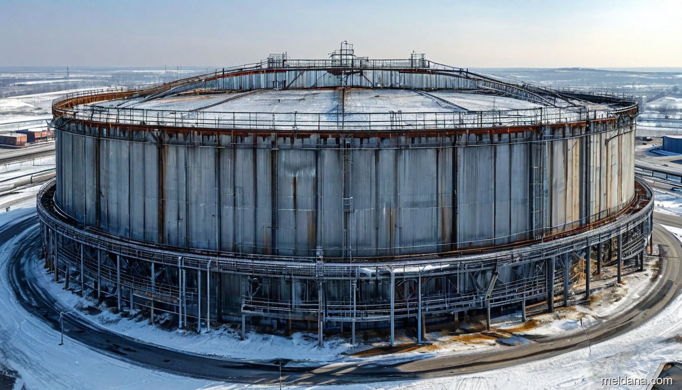 Антидроновая защита резервуара РВС-50000 Новороссийска — ЗОК ЗАСЛОН по СП 542
